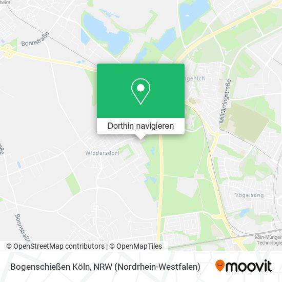 Bogenschießen Köln Karte