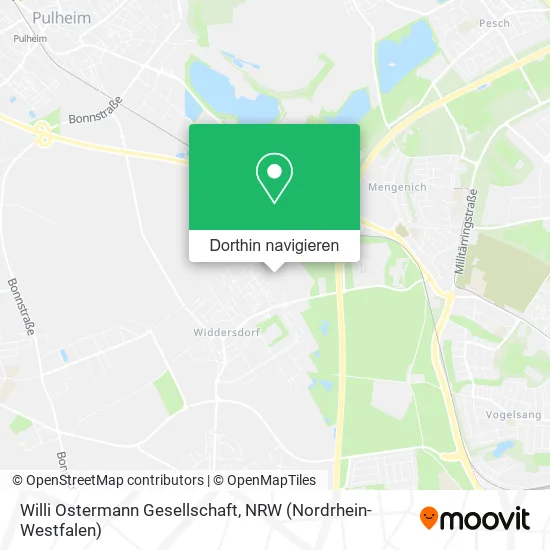 Willi Ostermann Gesellschaft Karte