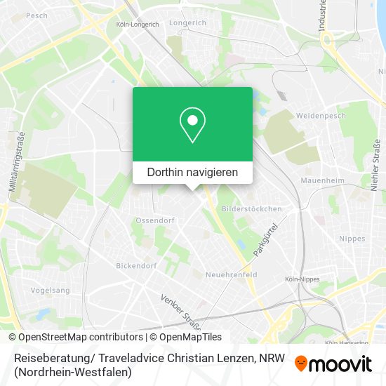 Reiseberatung/ Traveladvice Christian Lenzen Karte