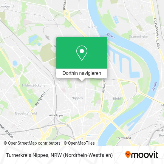 Turnerkreis Nippes Karte