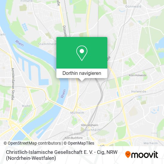 Christlich-Islamische Gesellschaft E. V. - Cig Karte