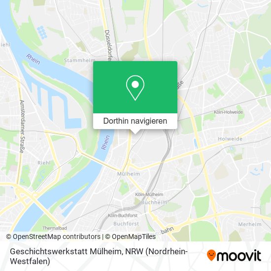 Geschichtswerkstatt Mülheim Karte