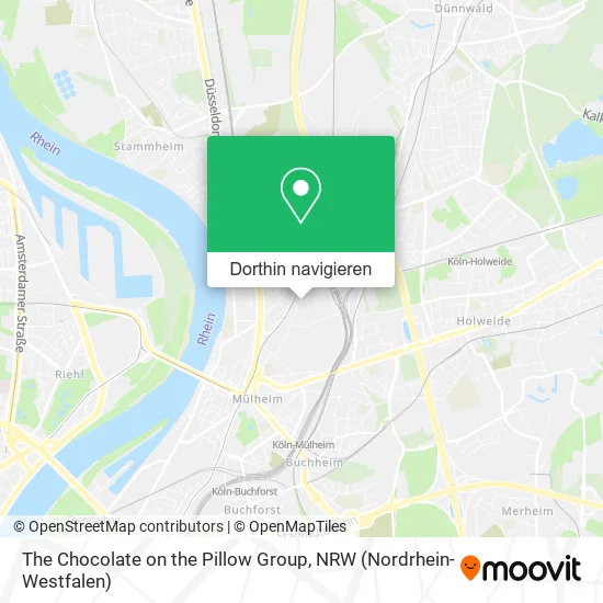 The Chocolate on the Pillow Group Karte