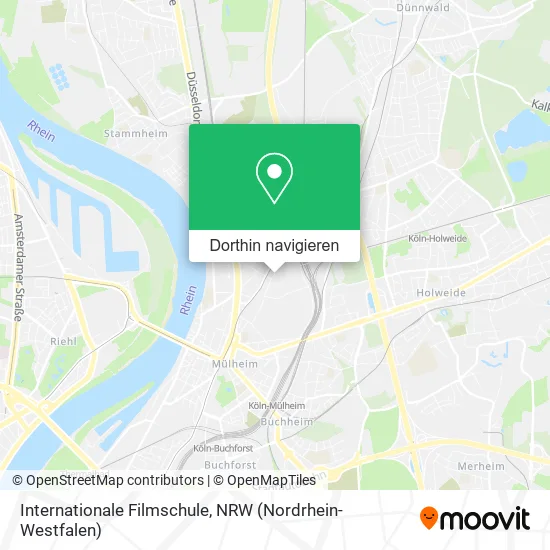 Internationale Filmschule Karte