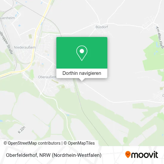 Oberfelderhof Karte