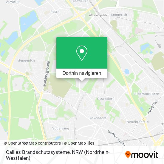 Callies Brandschutzsysteme Karte