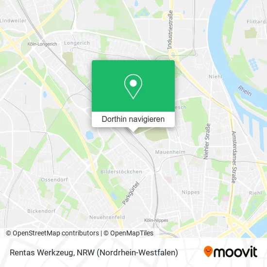 Rentas Werkzeug Karte