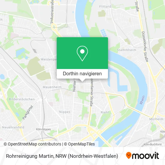 Rohrreinigung Martin Karte