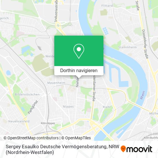 Sergey Esaulko Deutsche Vermögensberatung Karte