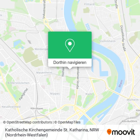 Katholische Kirchengemeinde St. Katharina Karte