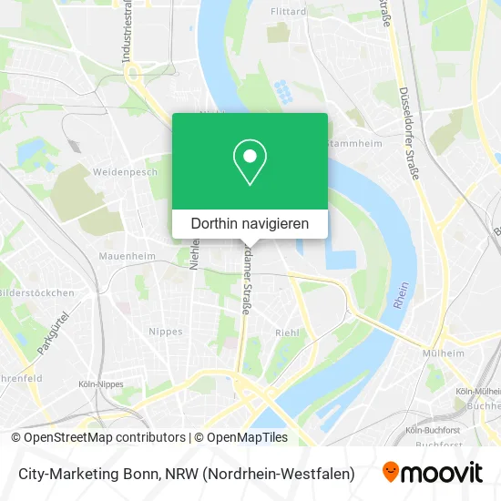 City-Marketing Bonn Karte