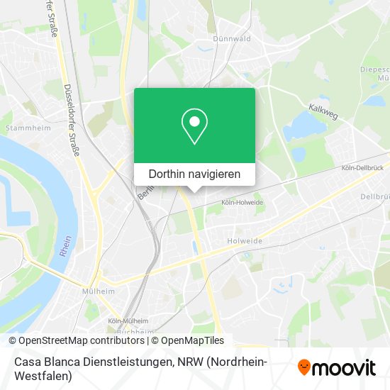 Casa Blanca Dienstleistungen Karte