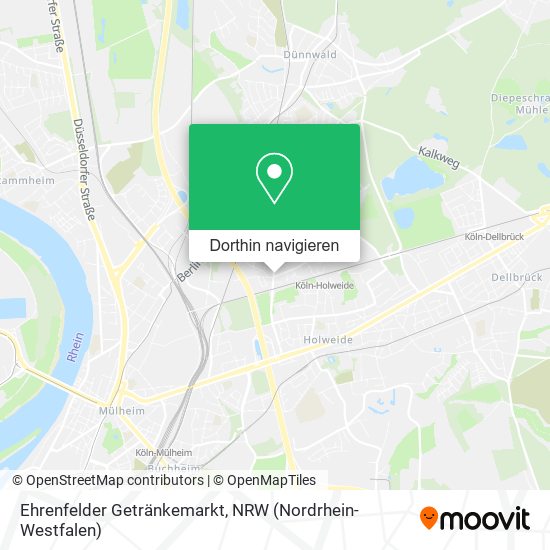 Ehrenfelder Getränkemarkt Karte
