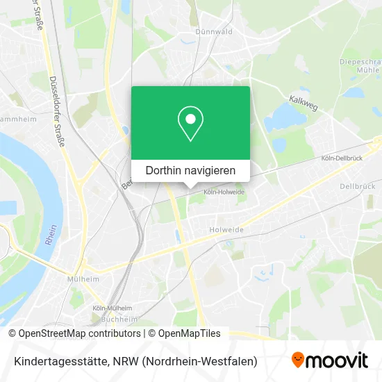 Kindertagesstätte Karte