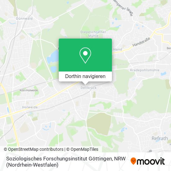 Soziologisches Forschungsinstitut Göttingen Karte