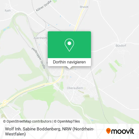 Wolf Inh. Sabine Boddenberg Karte