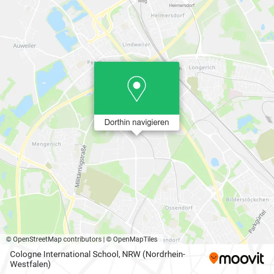Cologne International School Karte