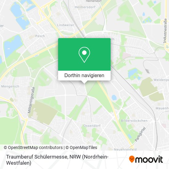 Traumberuf Schülermesse Karte