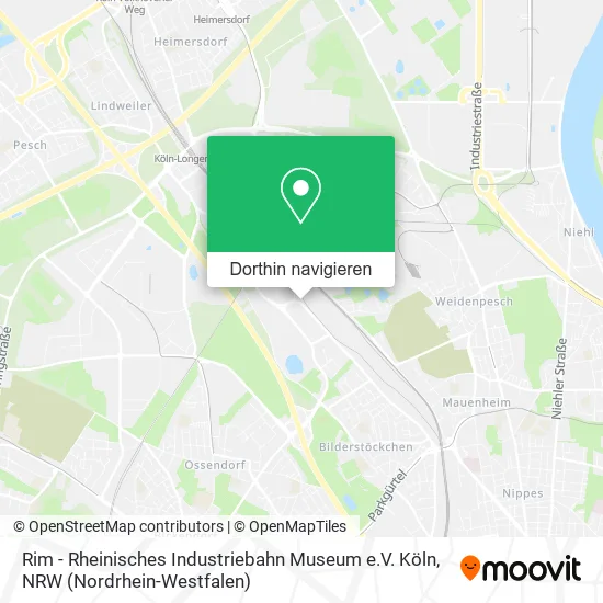 Rim - Rheinisches Industriebahn Museum e.V. Köln Karte
