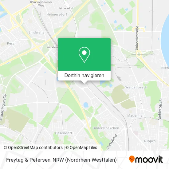 Freytag & Petersen Karte