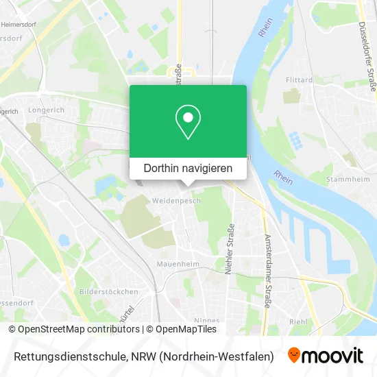 Rettungsdienstschule Karte