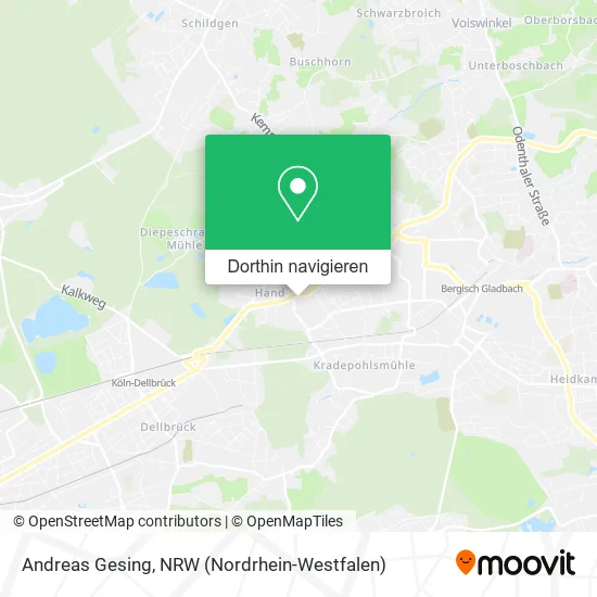 Andreas Gesing Karte