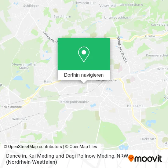 Dance in, Kai Meding und Dagi Pollnow-Meding Karte