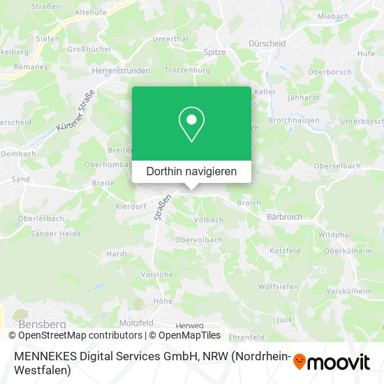 MENNEKES Digital Services GmbH Karte