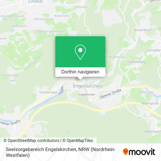 Seelsorgebereich Engelskirchen Karte