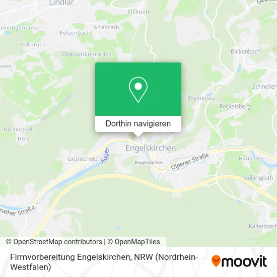 Firmvorbereitung Engelskirchen Karte