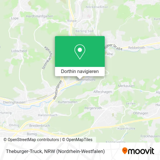 Theburger-Truck Karte