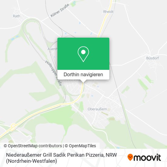 Niederaußemer Grill Sadik Perikan Pizzeria Karte