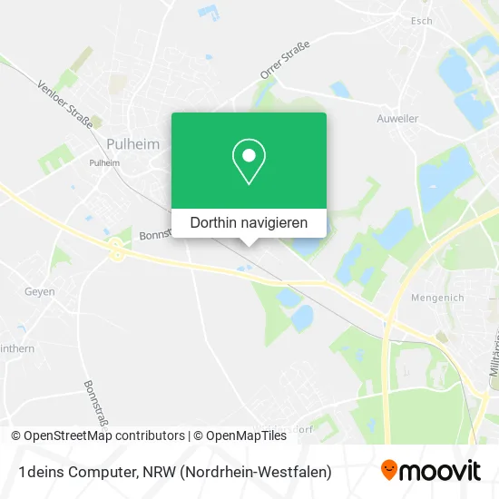 1deins Computer Karte