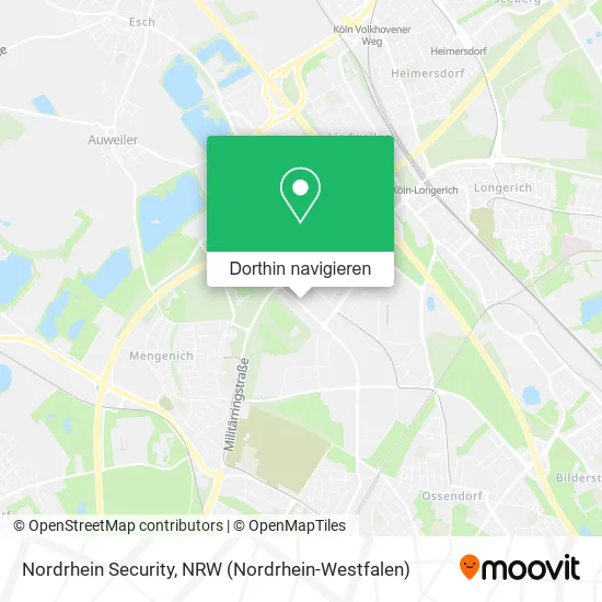 Nordrhein Security Karte