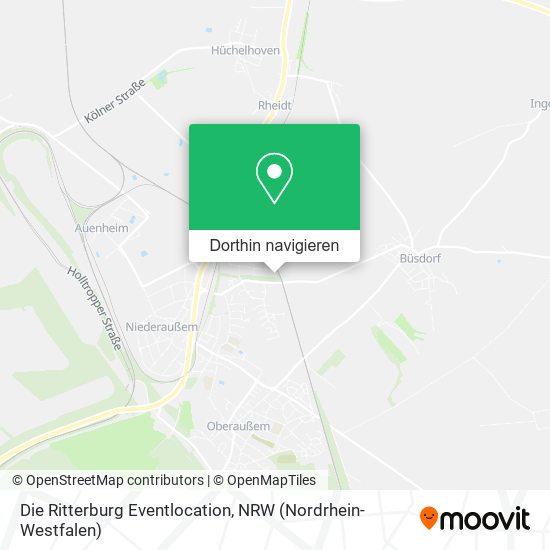 Die Ritterburg Eventlocation Karte