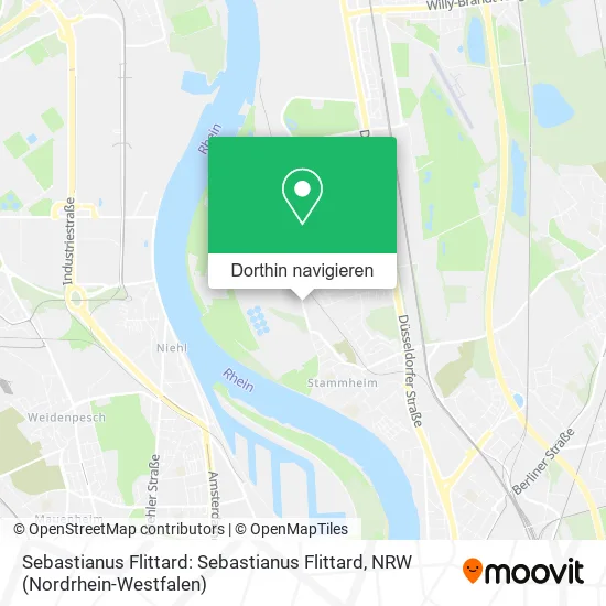 Sebastianus Flittard: Sebastianus Flittard Karte