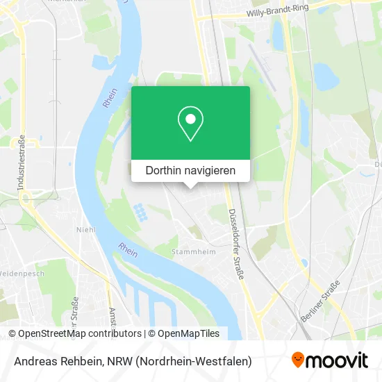 Andreas Rehbein Karte