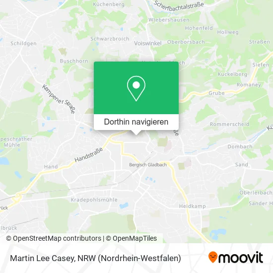 Martin Lee Casey Karte