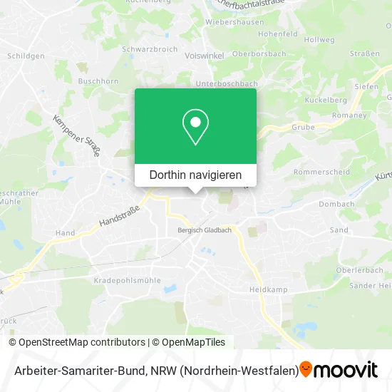 Arbeiter-Samariter-Bund Karte