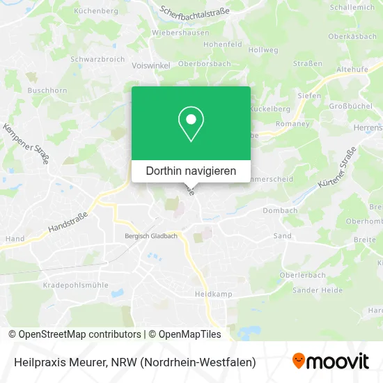 Heilpraxis Meurer Karte