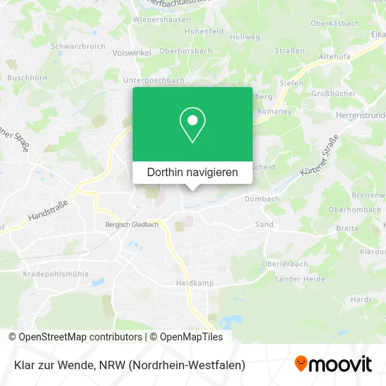 Klar zur Wende Karte