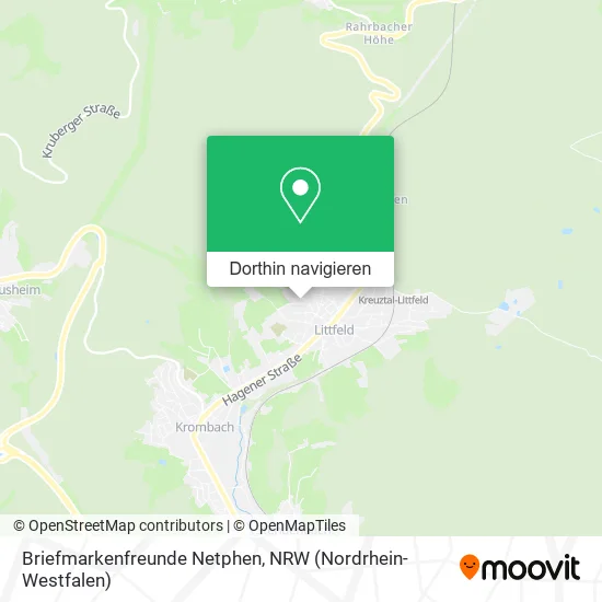 Briefmarkenfreunde Netphen Karte