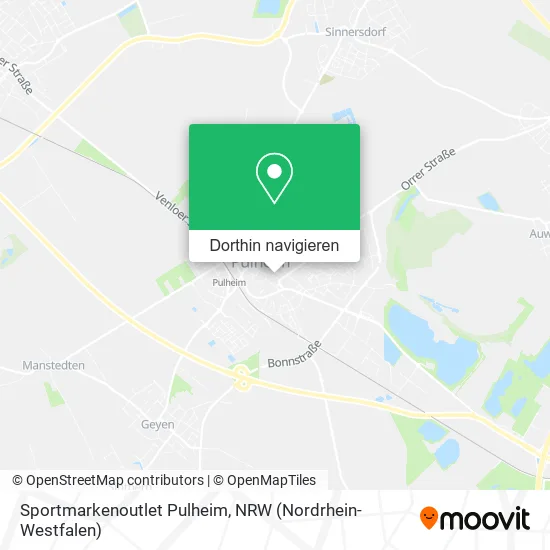 Sportmarkenoutlet Pulheim Karte