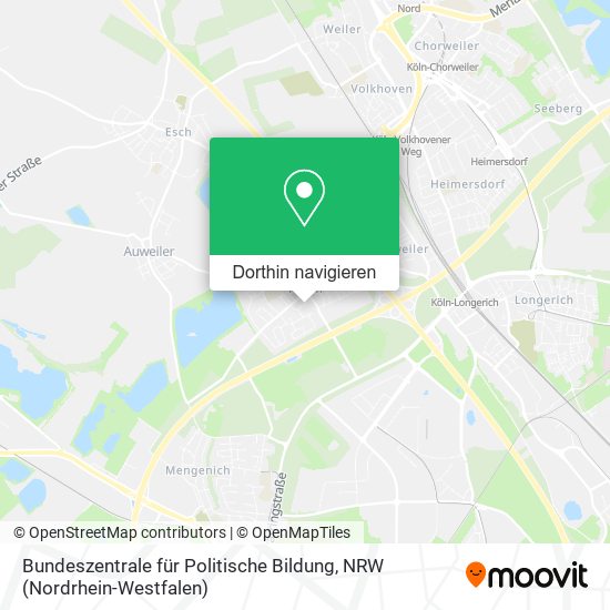 Bundeszentrale für Politische Bildung Karte