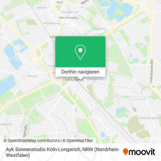 Ayk Sonnenstudio Köln-Longerich Karte