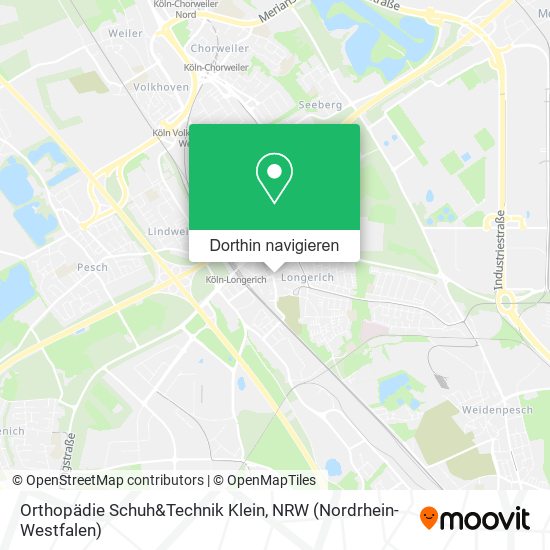 Orthopädie Schuh&Technik Klein Karte