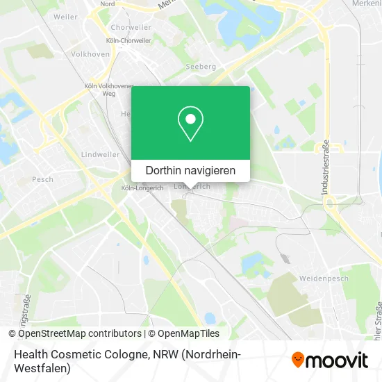 Health Cosmetic Cologne Karte