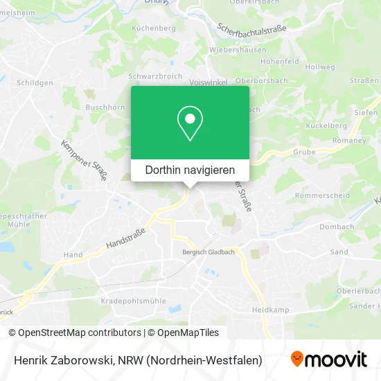 Henrik Zaborowski Karte