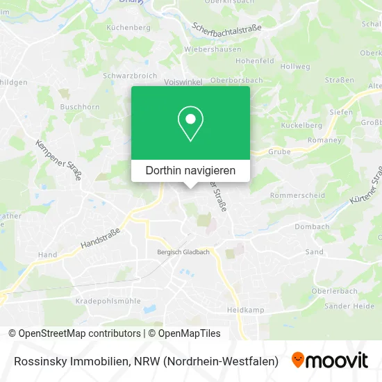 Rossinsky Immobilien Karte