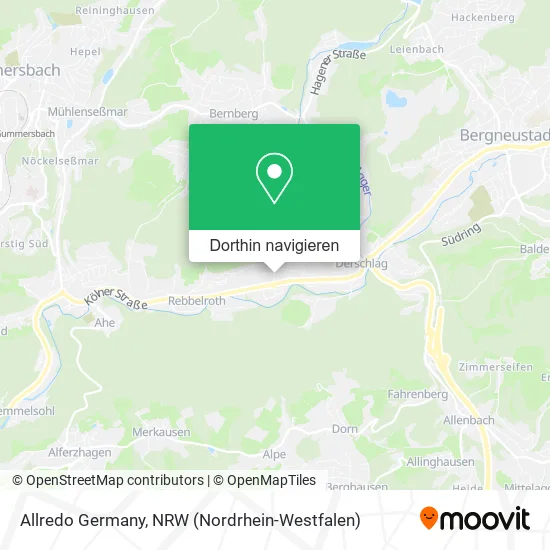 Allredo Germany Karte